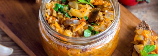 НЕбабушкины закрутки: баклажанная икра по рецепту кулинарного блогера