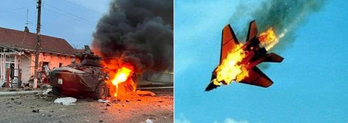 Уничтоженная техника российских оккупантов