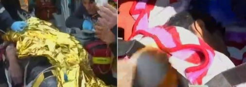 Врятовані чоловік і хлопчик