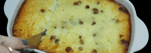 Рисова запіканка з яблуками