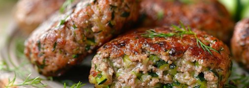 Такие котлеты получаются очень вкусные и сочные (изображение создано с помощью ИИ).