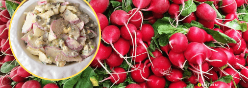 Из редиса получаются вкусные салаты