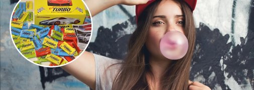 Жвачка Turbo и девушка