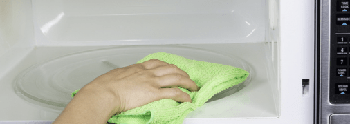 Миття мікрохвильовки