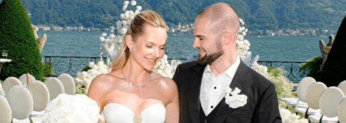 Ангеліна Терська з нареченим