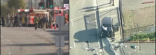 Позашляховик в’їхав у натовп майбутніх копів у США