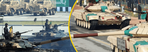 Обидві армії використовують радянську та російську зброю