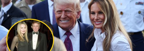 Дональд и Мелания Трамп