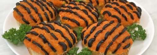 Как красиво украсить бутерброды