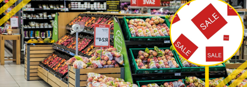 Скидки в супермаркете