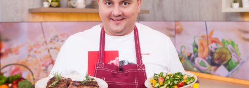 Ідеальне поєднання — м’ясо та салат: фірмові рецепти Юрія Ткача
