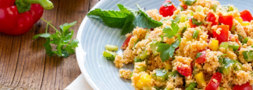 Салат с кус-кусом по-израильски