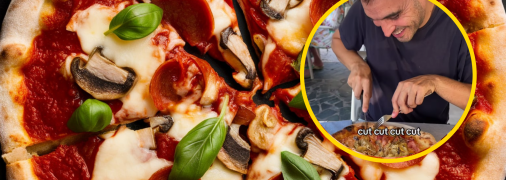 Якщо піца погано ріжеться