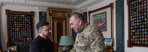 Володимир Зеленський та Василь Малюк