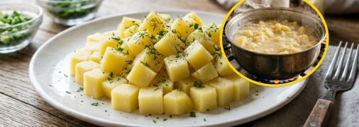 Вареный картофель