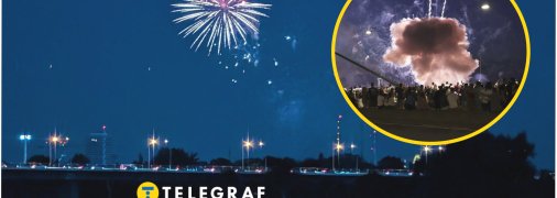 Після вибуху в небо здійнявся дим