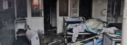 У реанімації коронавірусної лікарні в Росії спалахнула пожежа, є загиблі: фото НП