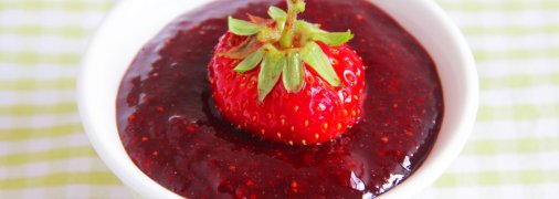 Клубничный джем с ванилью