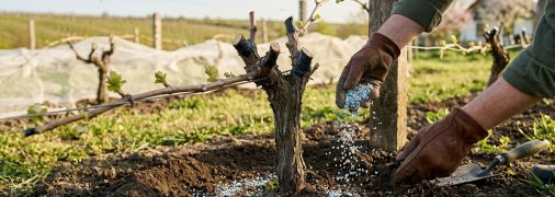 Чим підживити виноград ранньою весною
