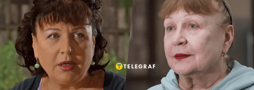 Исполнительница роли Валюхи в сериале "Сваты", актриса Татьяна Кравченко