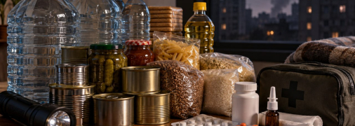 Вода, продукты питания и лекарства