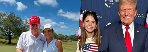 Внучка Дональда Трампа – Кай