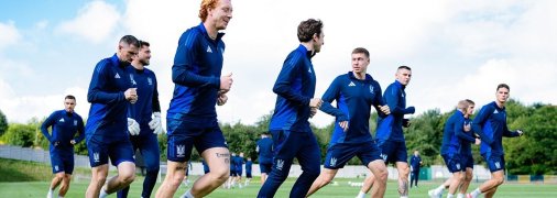 Тренування збірної України