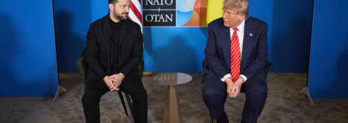 Владимир Зеленский и Дональд Трамп