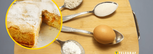 Рецепт пирога "4 ложки" легко запомнить
