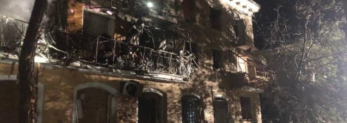 Обстріл Запоріжжя (фото з архіву)