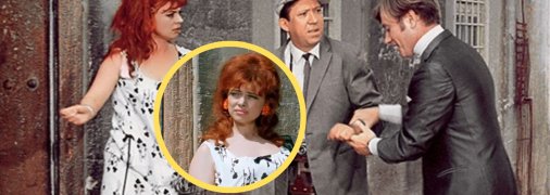 Вікторія Островська зіграла у короткій сцені фільму "Діамантова рука"