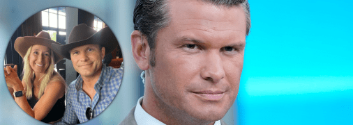 Піт Гегсет одружений з Дженніфер Роше