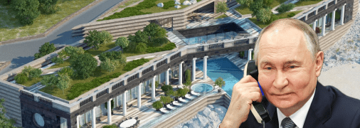 Новий дім Путіна в Криму