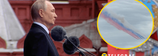 Авіаційна частина параду Путіна викликає питання