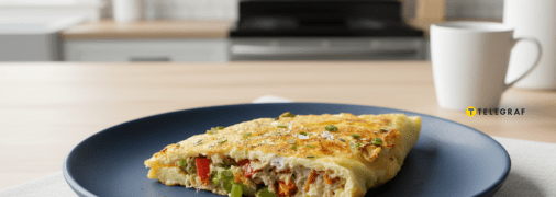 Омлет с тунцем