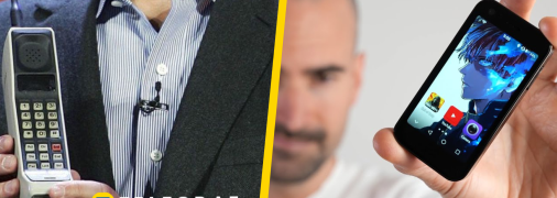 Мобільні телефони сьогодні і 30 років тому