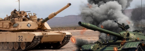 Леопард та Абрамс проти танків окупантів