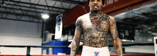 Девіс на тренуванні