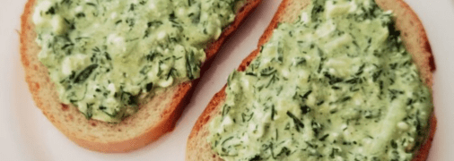 Огуречная намазка на бутерброды