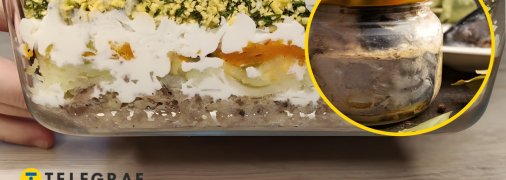 Салат з сардини