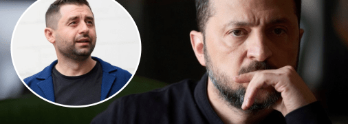 Давид Арахамия и Владимир Зеленский