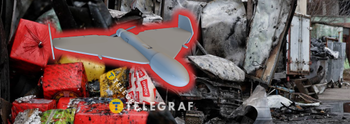 Дрони розбили склад з продуктами