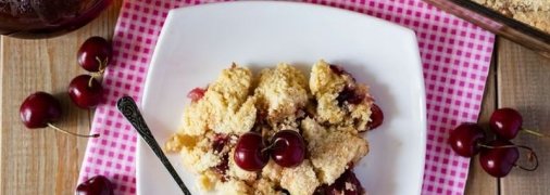 Рецепт дня: Вишнёвый коблер