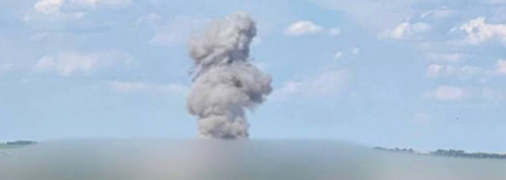 Дим над Запоріжжям після "прильотів"