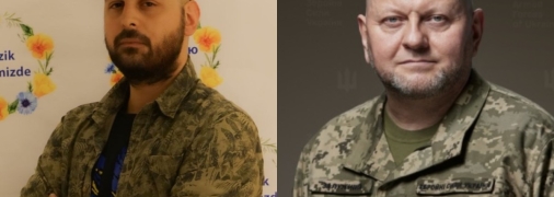 Турецький вионавець заспівав для Залужного