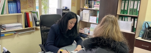 Светлана Ярошенко консультирует военных их близких на волонтерских началах