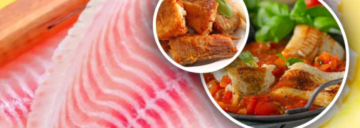 Пикантный хек под кисло-сладким соусом