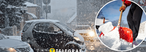 Снегопады в Украине