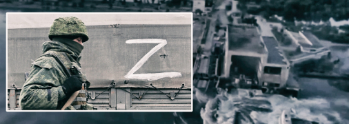 Российские оккупанты совершили подрыв станции изнутри