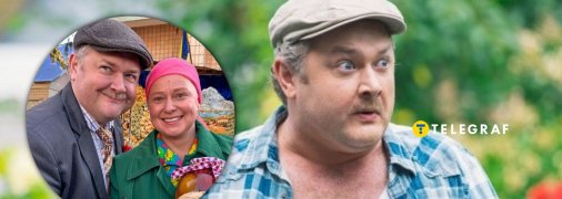 Назар Заднепровский и его экранная жена Виталина Библив